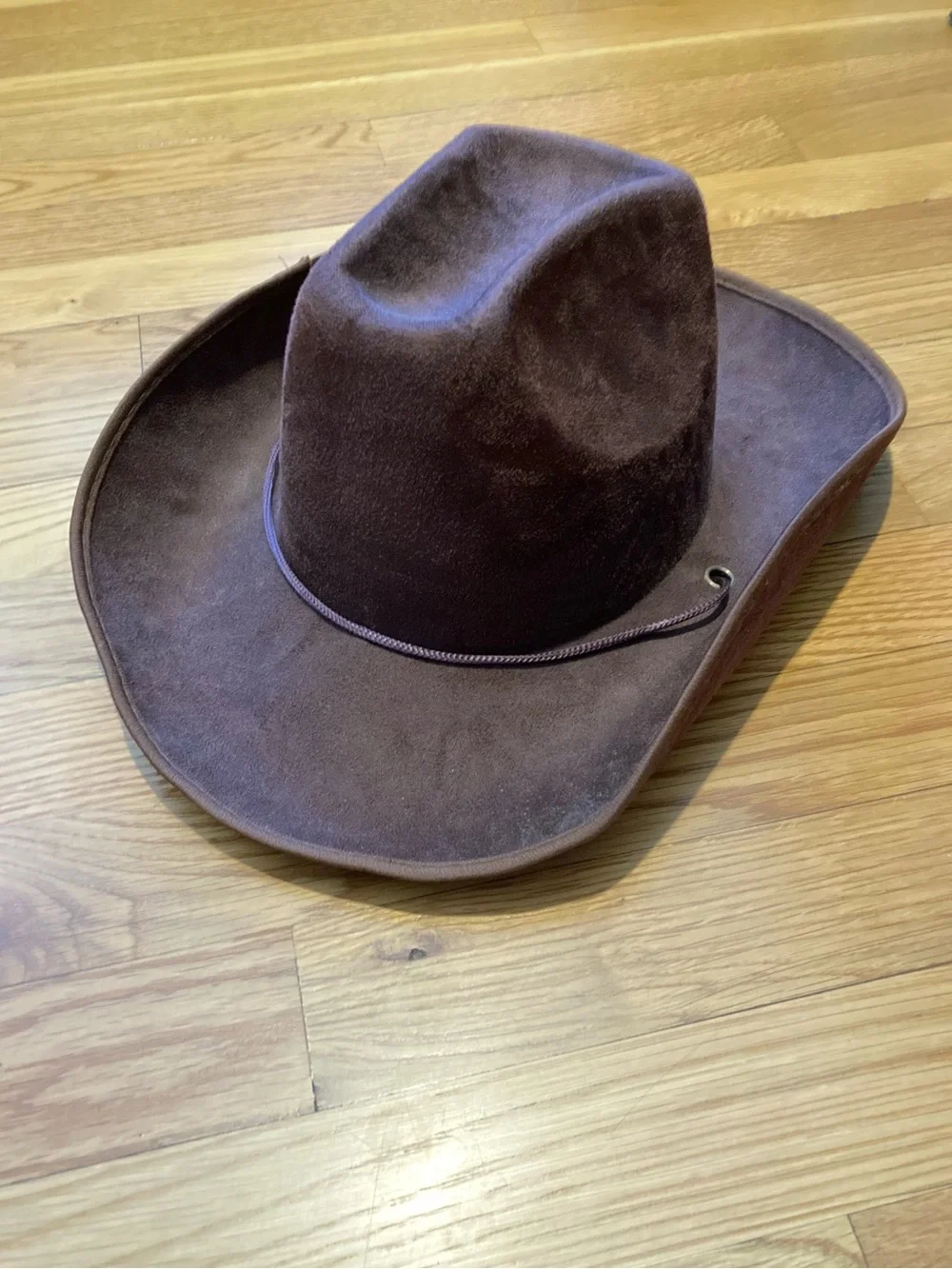 Boy’s one size Suede Cowboy Hat - Classic Western Style